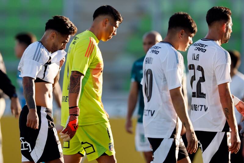 en el partido de Colo Colo ante Santiago Wanderers.