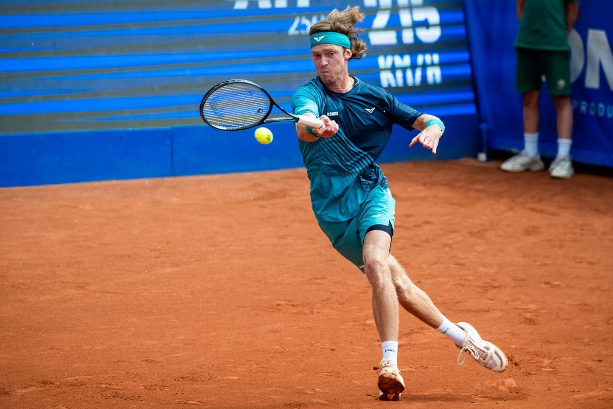 Andrey Rublev en Bastad.