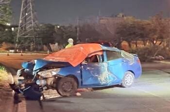 Gendarme falleció tras chocar contra un árbol y un poste en Pedro Aguirre Cerda