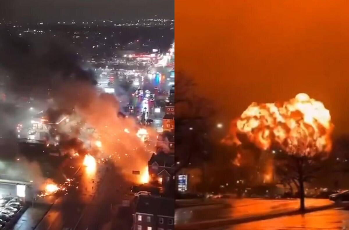 IMPACTANTES VIDEOS | Así se estrelló una avioneta en una zona residencial de Filadelfia: al menos 6 muertos