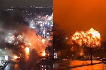 IMPACTANTES VIDEOS | Así se estrelló una avioneta en una zona residencial de Filadelfia: al menos 6 muertos