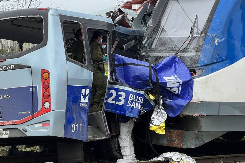 El choque ocurrió alrededor de las 8:00 de la mañana. Créditos: ATON.