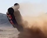 VIDEO | Escalofriante accidente en el Dakar: se volcó y dio varias vueltas