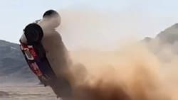 VIDEO | Escalofriante accidente en el Dakar: se volcó y dio varias vueltas