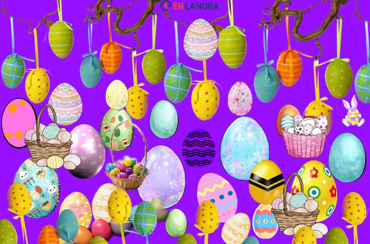 Encuentra al conejo de Pascua en este acertijo visual