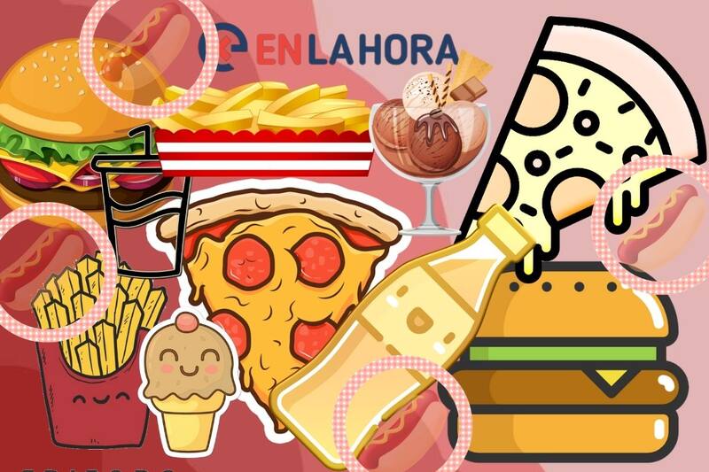 Encuentra los hot dogs escondidos.
