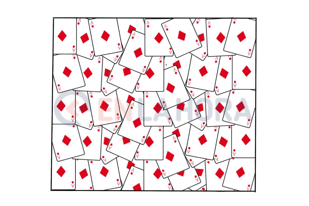 Pon a prueba tu mente, sólo tienes que encontrar la carta diferente en la imagen