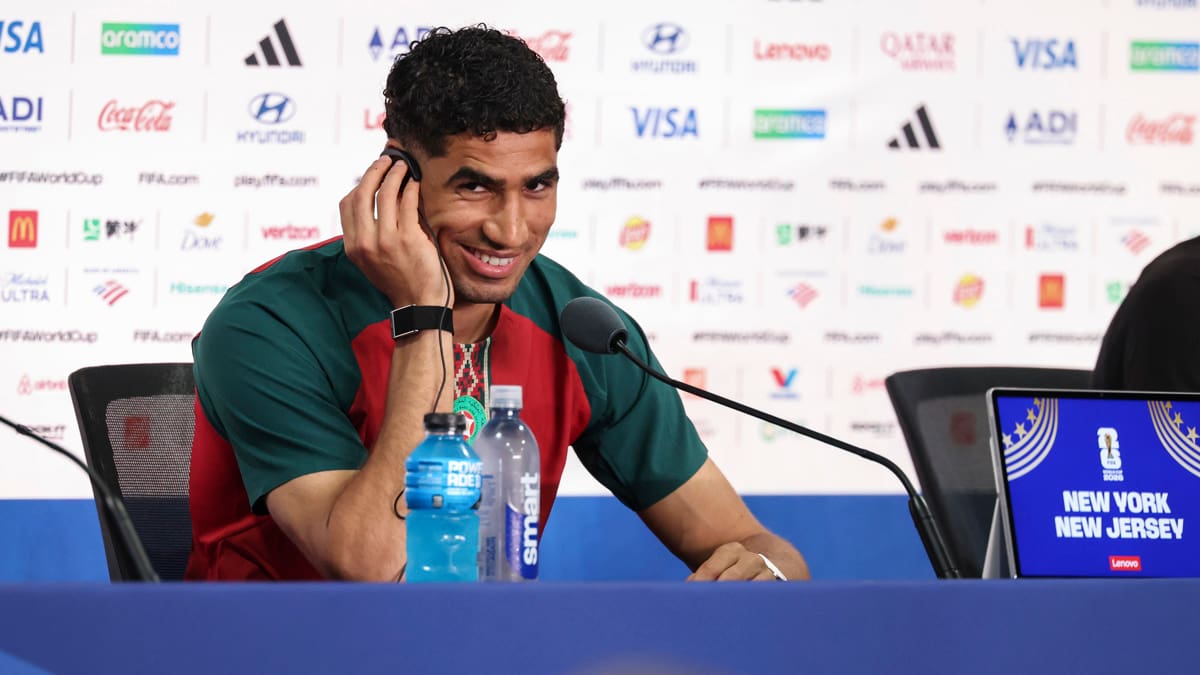 “Nos llaman los brasileños de África”: Achraf Hakimi calienta el debut contra la Verdeamarelha en el Mundial