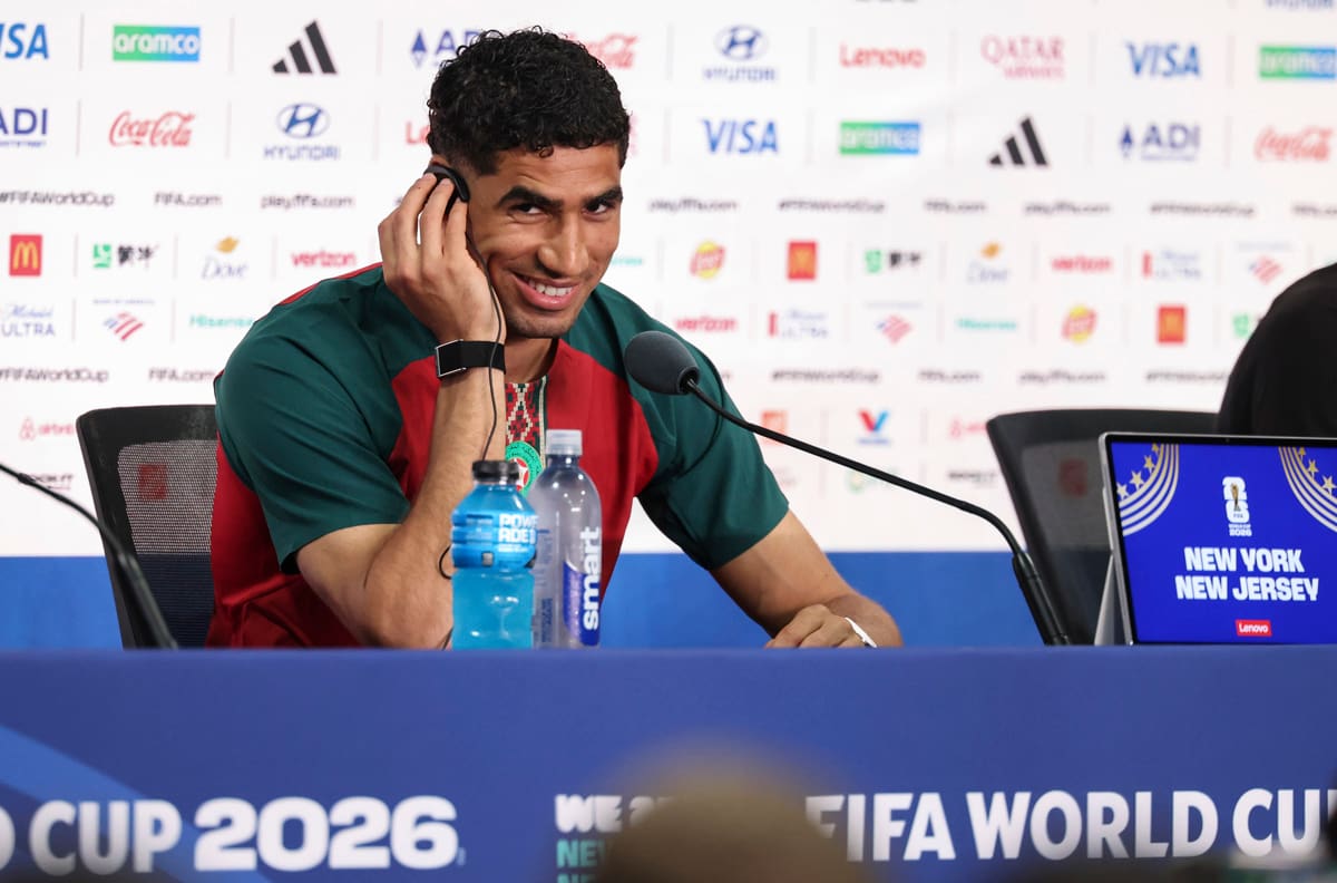 “Nos llaman los brasileños de África”: Achraf Hakimi calienta el debut contra la Verdeamarelha en el Mundial