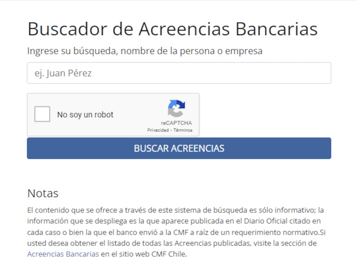 Conoce si tienes alguna acreencia bancaria por cobrar.