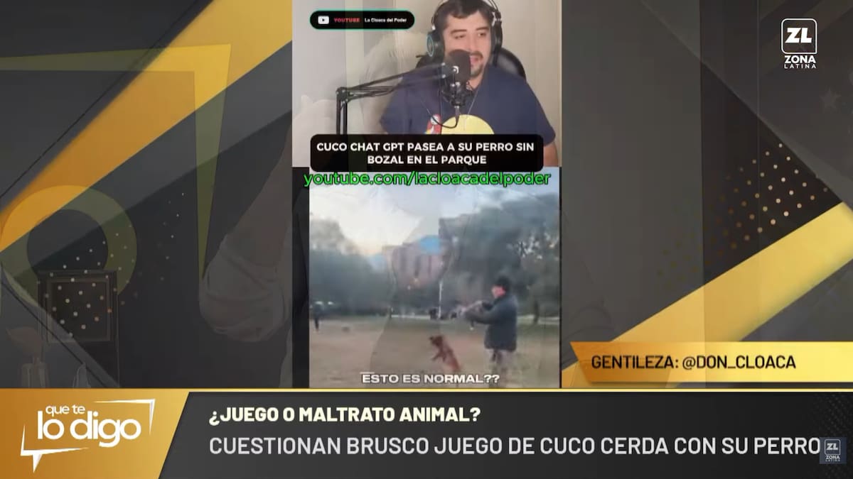 En QTLD repasaron al hermano de Rai. Foto: Reproducción.