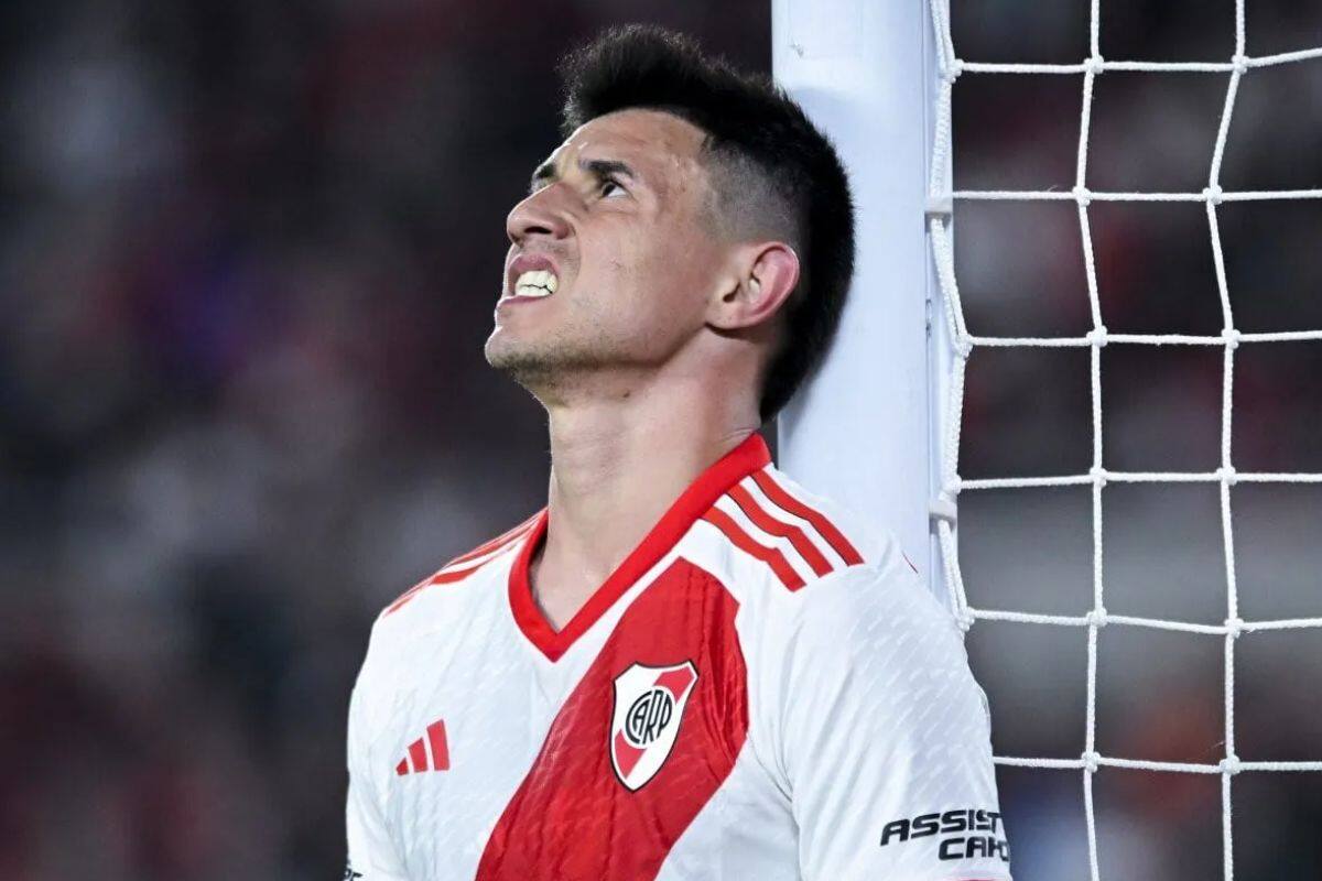 Adam Bareiro no será considerado en River Plate.