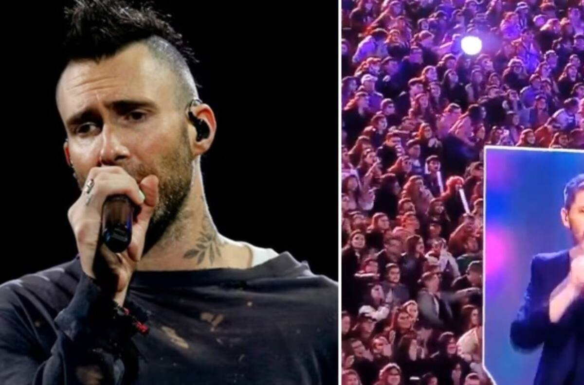 En rutina de Pedro Ruminot: El popular insulto contra Adam Levine que desató risas en lengua de señas