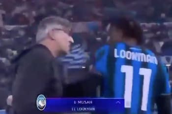 VIDEO | Escándalo en Champions: su DT lo reemplaza, reacciona mal y lo que sigue ya es viral