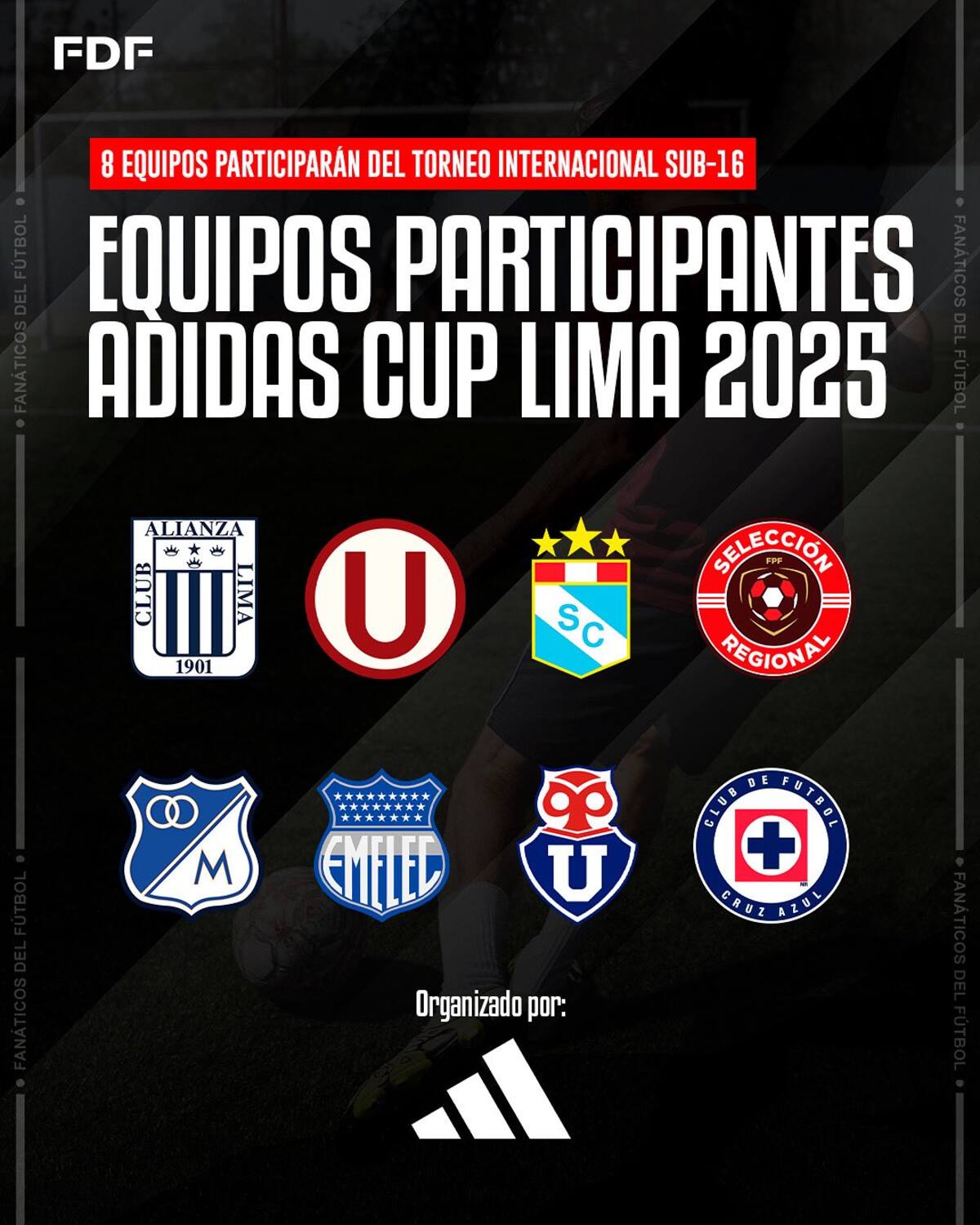La U será el único club chileno en participar.