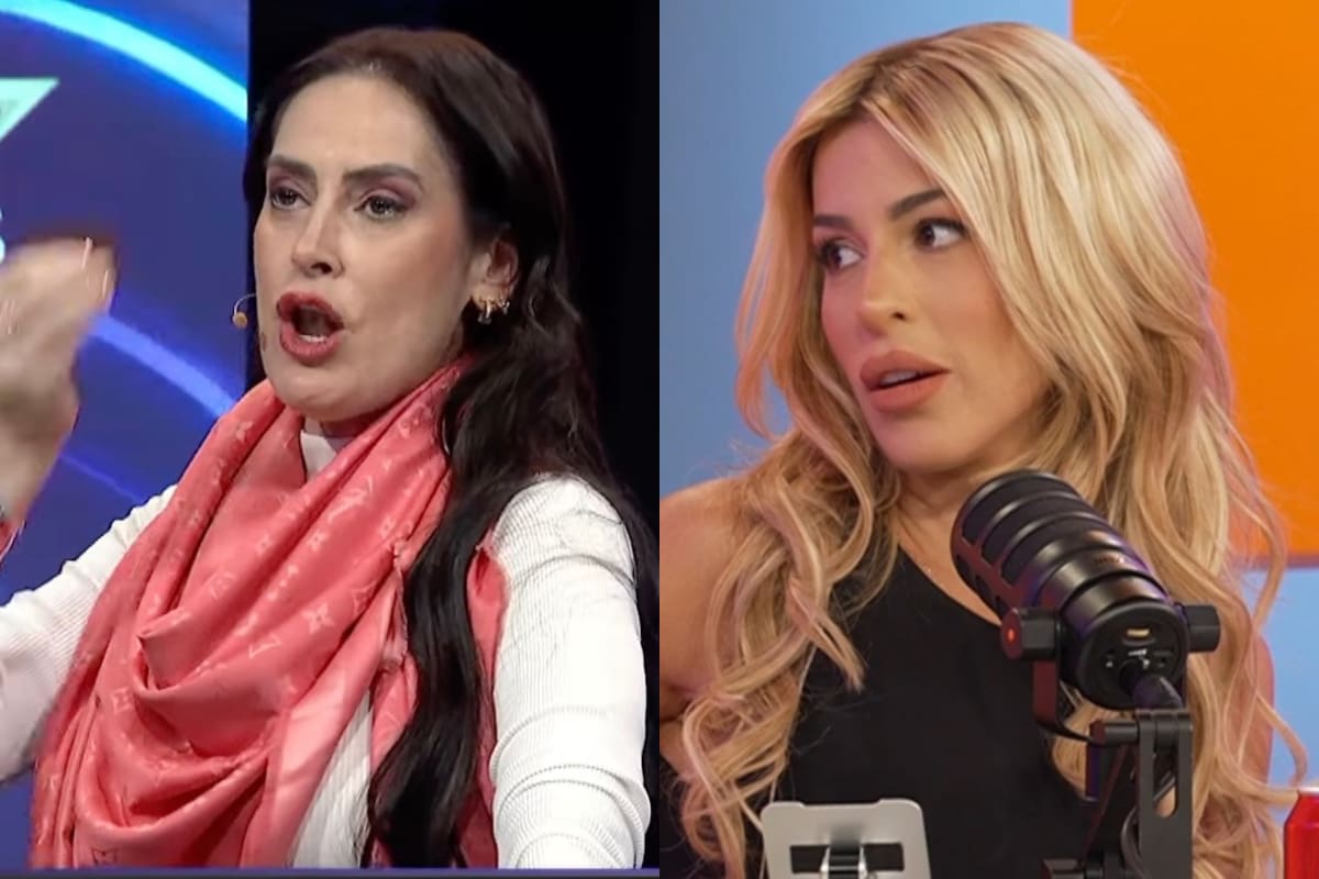 La leona se lanzó contra Oriana Marzoli.