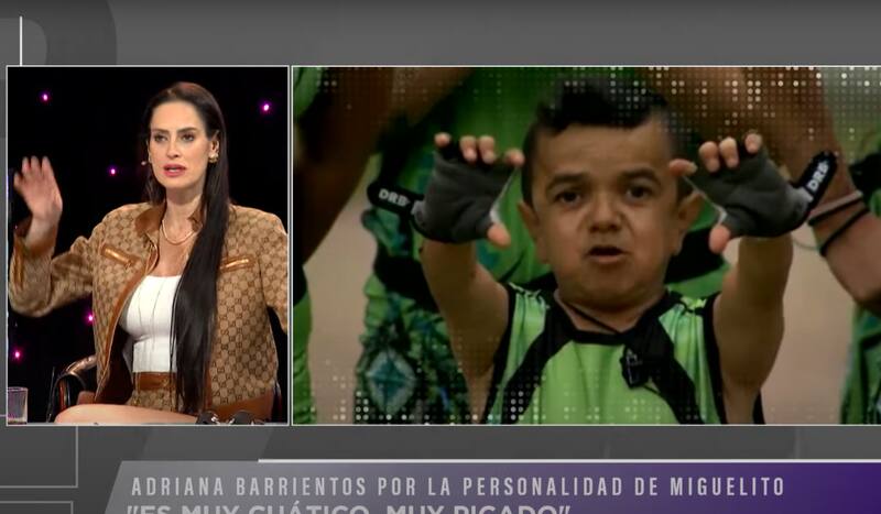 La modeló lo acusó de ególatra e infiel.