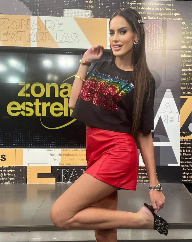 Adriana Barrientos en "Zona de Estrellas" / Créditos: Instagram