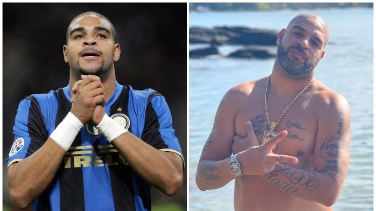 Así es la actual vida de Adriano, el “Emperador”: alcohol, favela y modelaje
