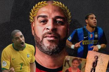 Será en el Maracaná: el chileno que fue invitado a la despedida de Adriano