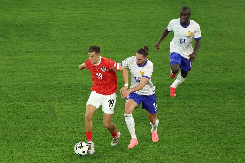 Rabiot es clave en la selección francesa durante esta Eurocopa. Foto: EFE