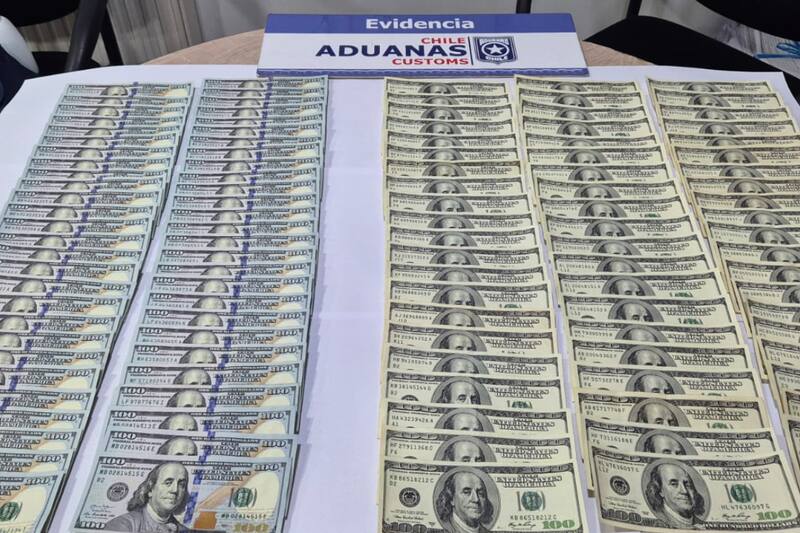 El delincuente pretendía ingresar ilegalmente el dinero por el paso fronterizo Los Libertadores.