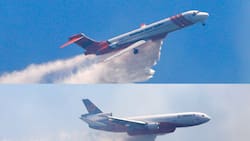 VIDEO | Ninhue: Ten Tanker y Aero Tanker combaten incendio forestal mediante operación “Carrusel”