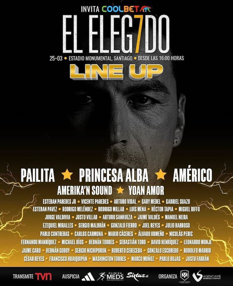 Afiche despedida Esteban Paredes