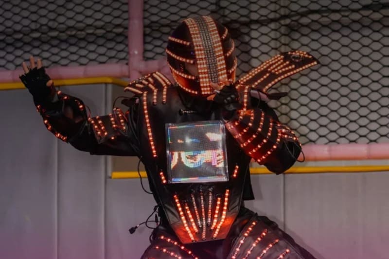 El evento tendrá entretenidas actividades, incluyendo música y robots bailarines en vivo. Créditos: Jumperpark.