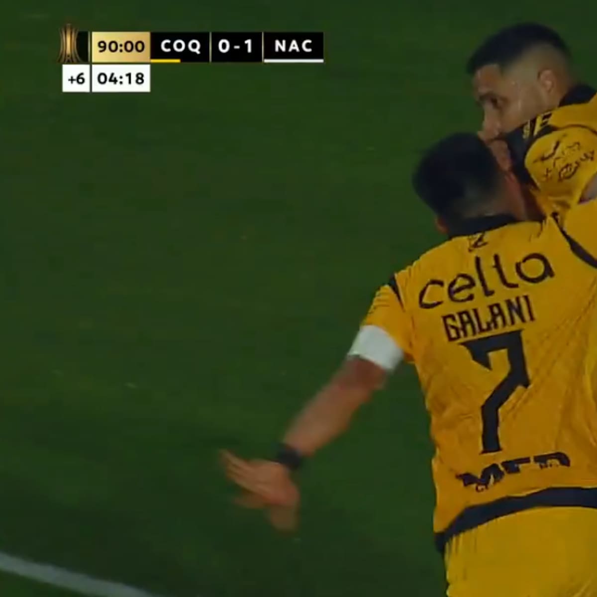 VIDEO | Se celebra como un triunfo: el agónico gol de Coquimbo para empatarle a Nacional en la Libertadores