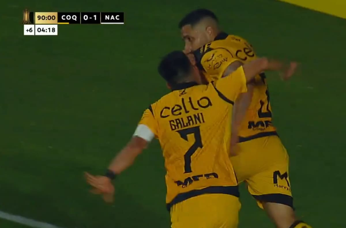 VIDEO | Se celebra como un triunfo: el agónico gol de Coquimbo para empatarle a Nacional en la Libertadores