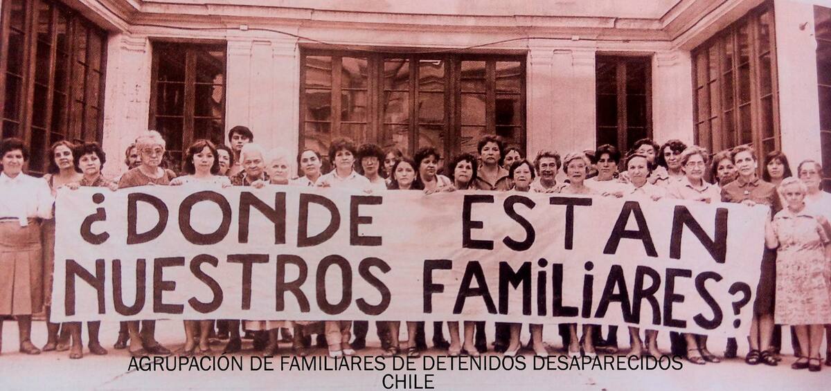 Foto: Agrupación de familiares de detenidos desaparecidos