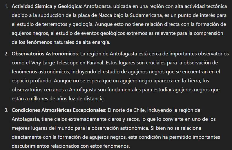 Revisa las razones que entregó ChatGPT para elegir esta ciudad.