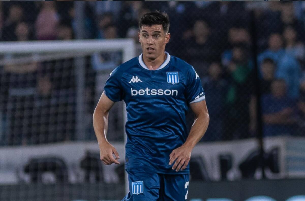 . El argentino en Racing Club.