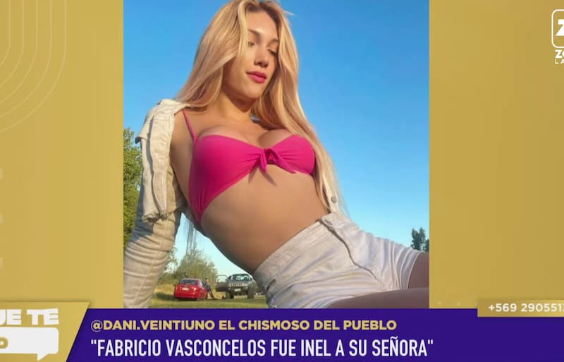 La modelo trans aseguró que Fabricio Vasconcelos fue infiel.