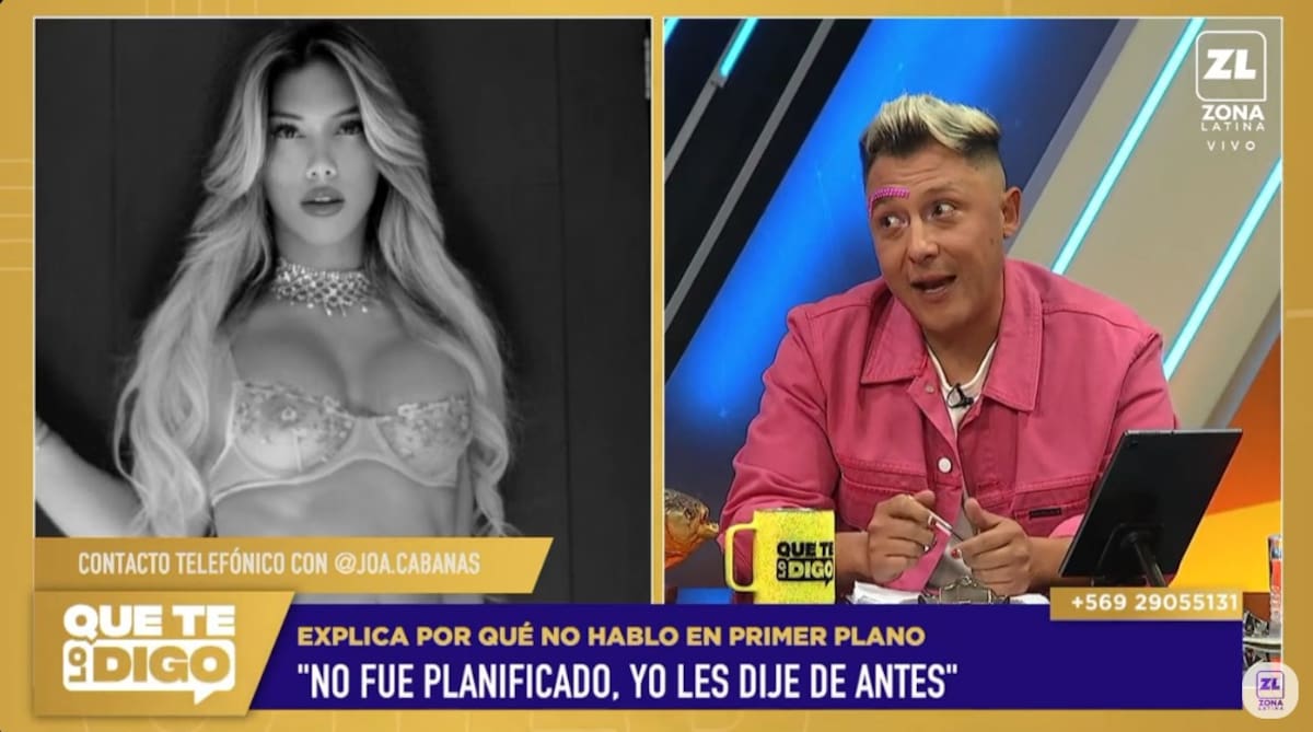 La modelo acusó a Primer Plano de no pago.
