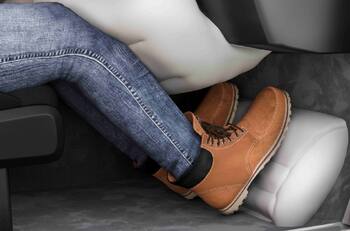 ¿Un airbag para los pies? Así es la nueva creación de ZF Lifetec