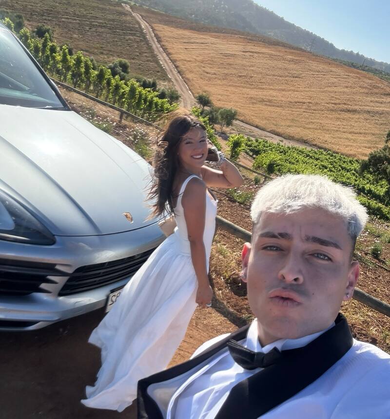 El cantante disfruta de su romance con Ignacia Antonia.