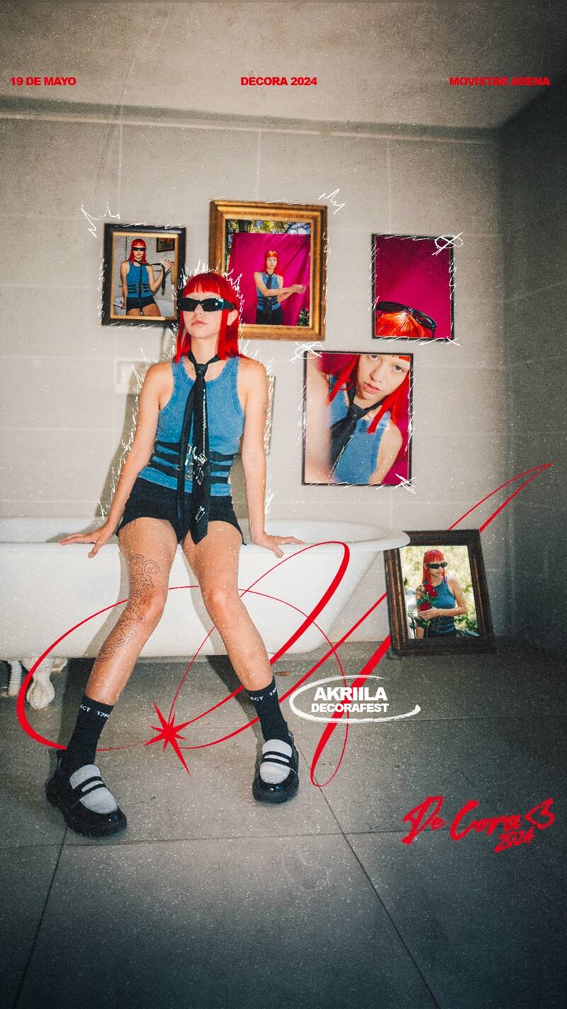 Akriilla se presentará el 19 de mayo en el De Cora<3 Fest 2024