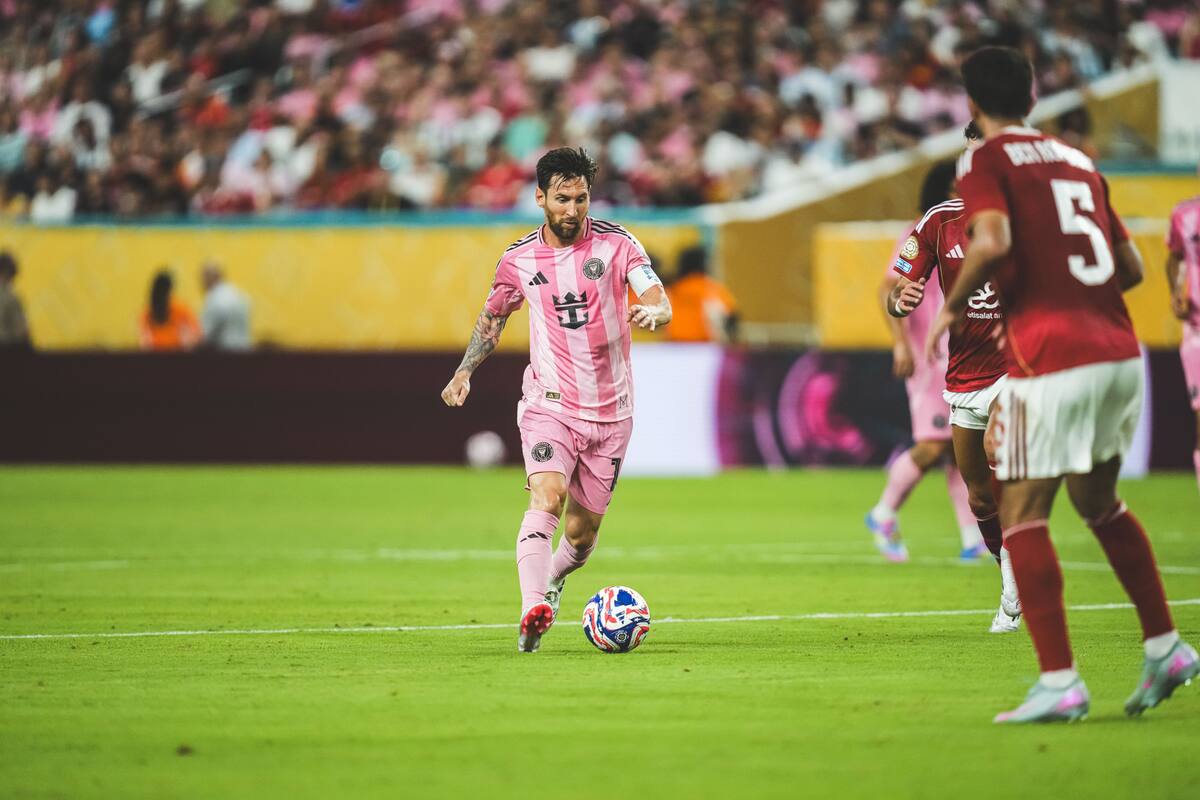 Messi decepcionó en la inauguración del torneo. Foto: Inter Miami