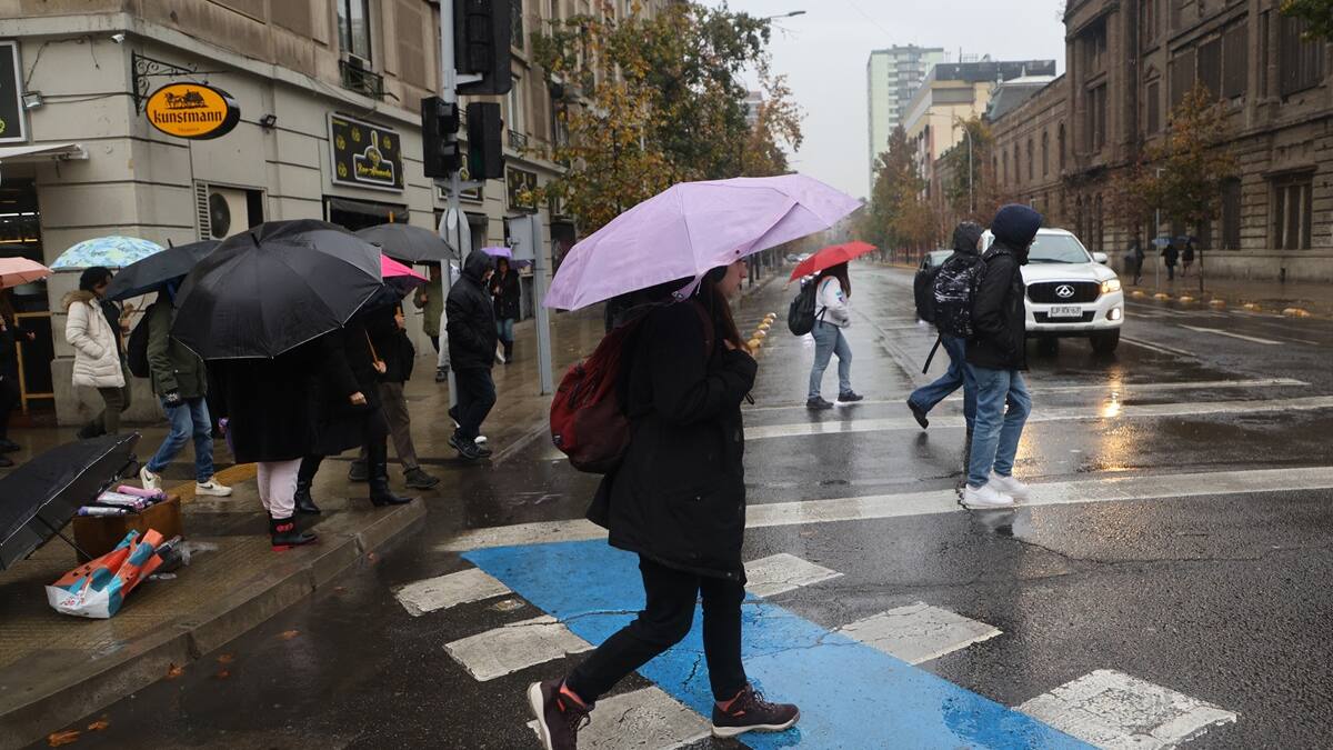 DMC emite alarma por precipitaciones intensas en 4 regiones del país