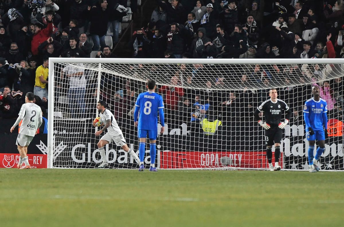 VIDEO | En el último minuto: con este golazo el Albacete humilló al Real Madrid en la Copa del Rey