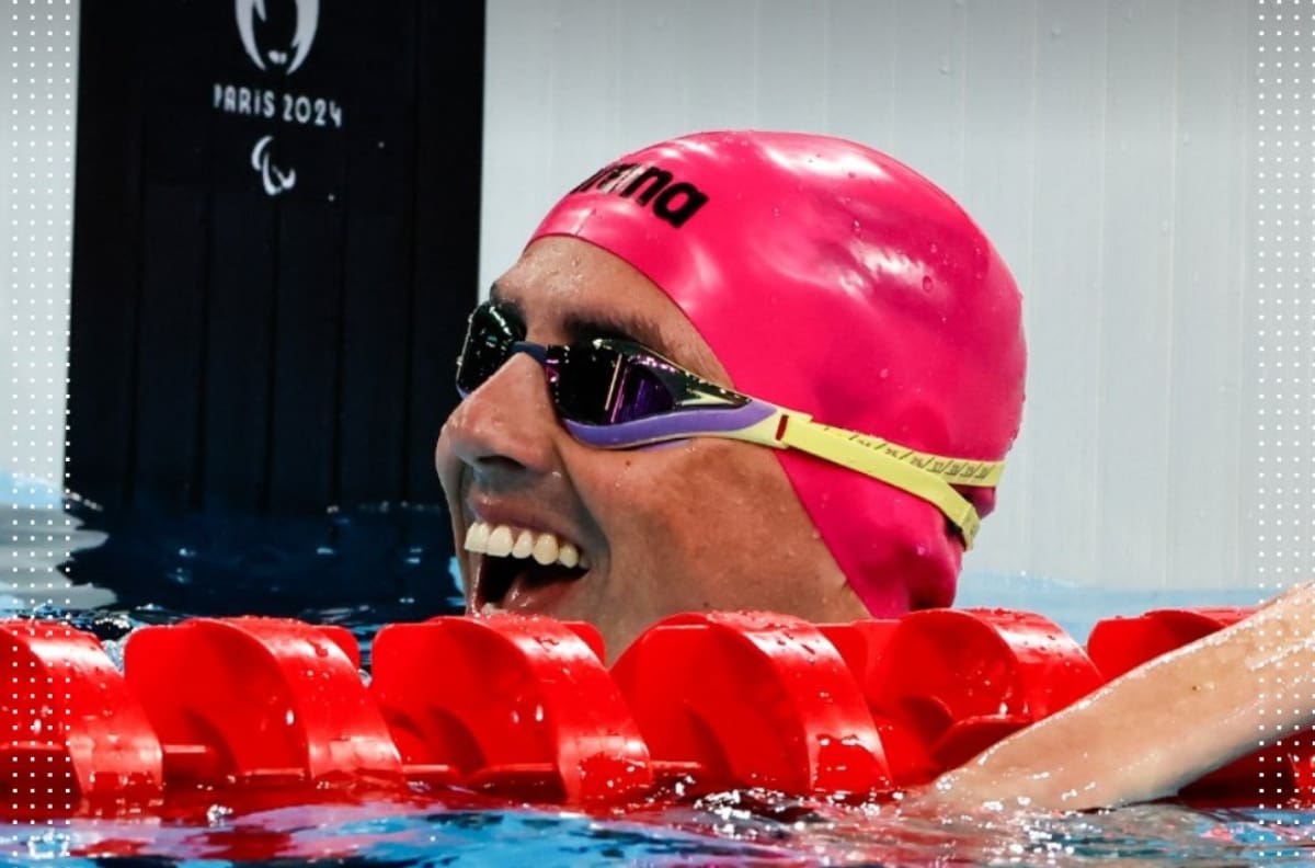 Alberto Abarza sumó tres medalles en París 2024.