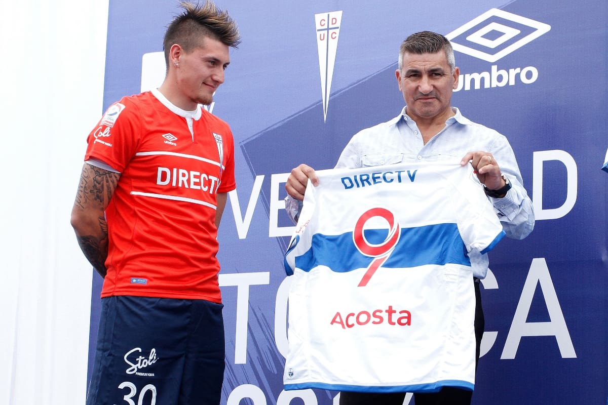 , ídolo de la Universidad Católica. Foto: Agencia Aton.