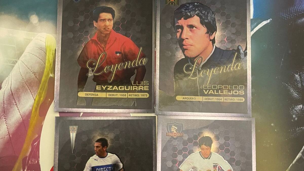Álbum del fútbol chileno: ¿Cuáles son las 50 leyendas que tienen láminas especiales y quiénes faltaron?