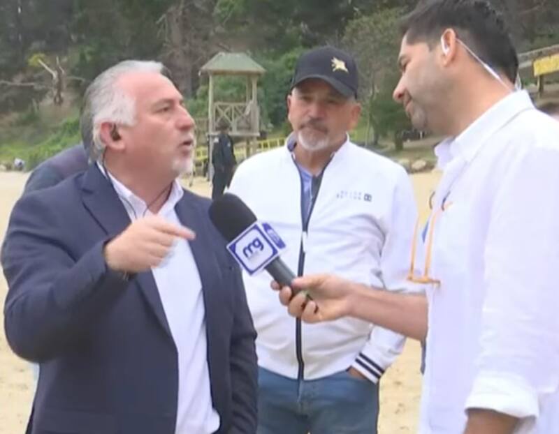 protagonizó tenso cruce con José Antonio Neme.
