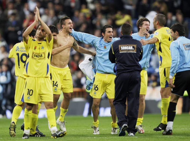 Una imagen del "Alcorconazo", el partido que al final le costó el puesto a Manuel Pellegrini en el Real Madrid.