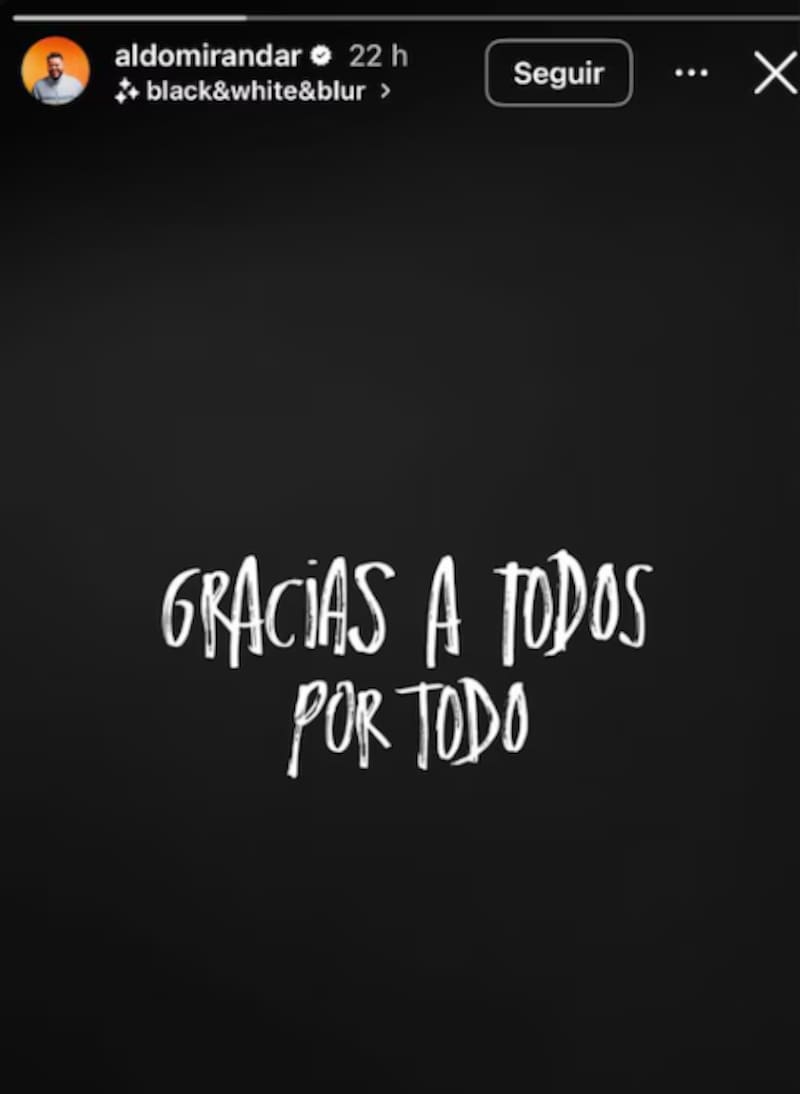 El último posteo que subió el generador de contenidos antes de morir.