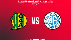 MARCADOR FINAL | Aldosivi 0 - Belgrano 0 por Torneo Clausura 2025
