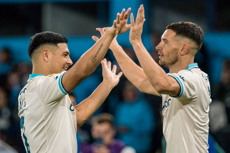 por la fecha 13 de la Liga Argentina. Foto: RRSS Racing Club.